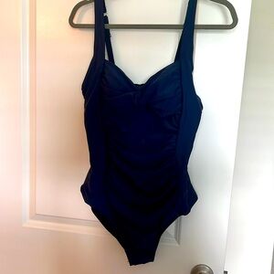 Cupsje XL Navy Blue One Piece Swimsuit